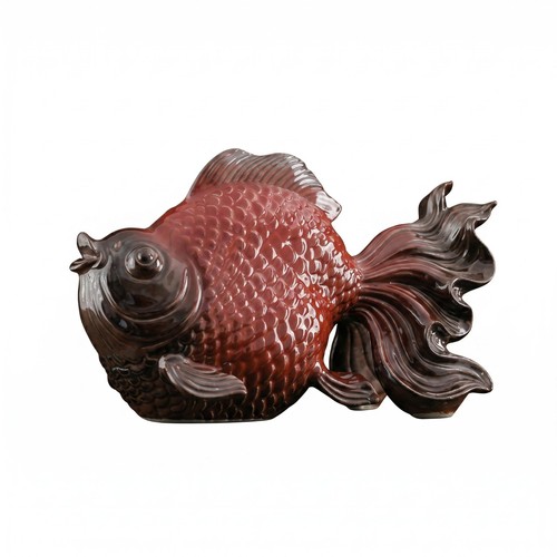 Koi fischfigur glänzend - koi-fischfigur,