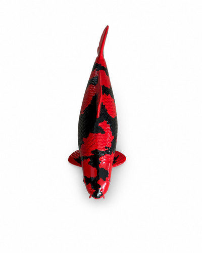 Limitierte koi figur - figur, utsuri