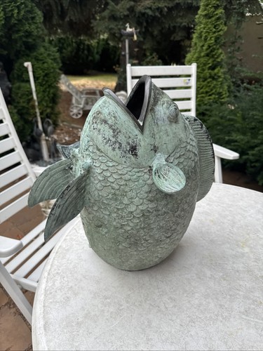 Gartenfigur koi fisch skulptur - gartenfigur, koi-fisch-skulptur