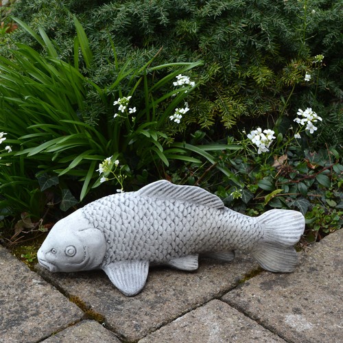 Koi fisch japan steinfigur - koi,