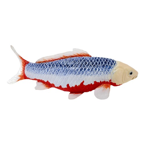 Koi karpfen figur handbemalt - figur,