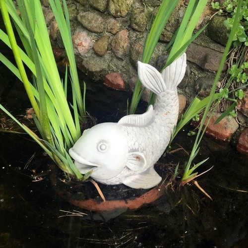 Soragoi koi fisch steinfigur - soragoi,